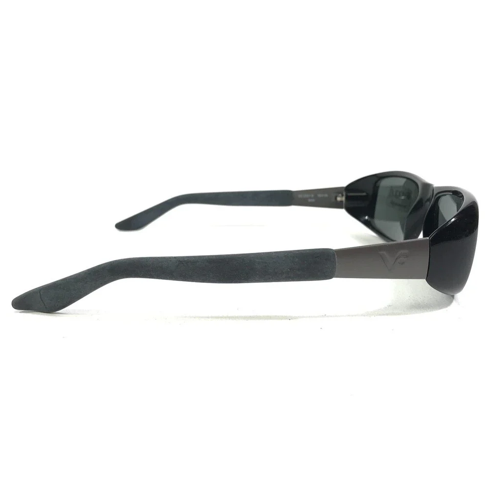 Vogue Sunglasses VO2207-S W44 Black Gray Rectangular Frames with Black Lenses